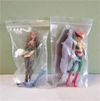 Aquaman and Hawkgirl Action Figures