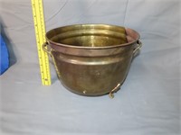 Brass Footed Bucket