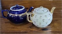 Two Hall 6 Cup Teapots