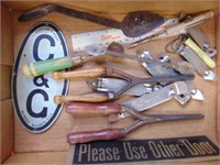 Lot of vintage Kitchen tools and more