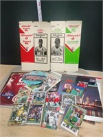 Sports Collection, Magazines, Signed Cards, Pins