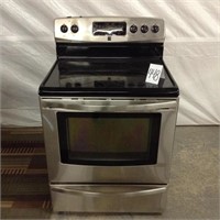 Kenmore black + stainless stove (as is)