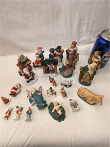Nativity and Christmas Village Figures