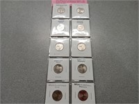 2004-2006 nickel coin set.