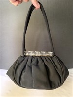 Lovely Vintage Purse Handbag w/ Lucite Clasp,