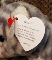 Silver the Cat  - TY Beanie Baby