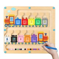 Magnetic Color & Number Maze  Montessori Toys  Woo