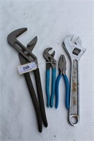 Craftsman & Channellock Adjustable Wrenches &