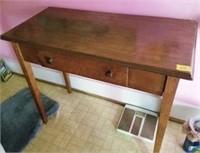 ONE DRAWER WRITING TABLE - 36" X 18" X 31"