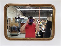 Vintage framed mirror