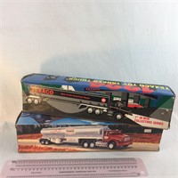 Lot of 2 Vintage Texaco Toy Trucks