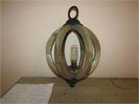 Battery Operated Hanging Light 17" T