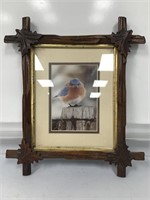 Bird in Antique Frame