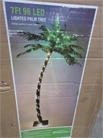 Light share 7' lighted LED palm tree