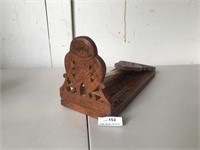 Wooden Carved Owl Book Holder?