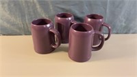 4 Purple Mugs