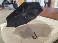 Black Handheld Umbrella