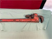18" PIPE WRENCH MADE IN JAPAN