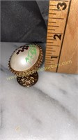 Kingspoint designer authentic quail egg green and