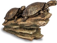 Aquascape Double Turtle On Log Spitter Fountain