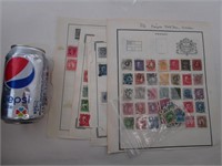 116 Timbres SWEDEN anciens
