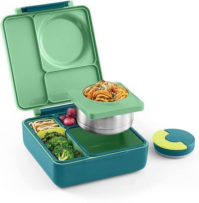 OmieBox Bento Box for Kids - Insulated Lunch Box w