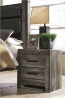 Ashley B1738 Gray Farmhouse Night Stand