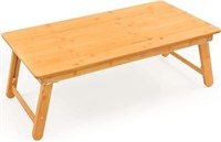 Adjustable Large Size Laptop Desk,bamboo Lap Table