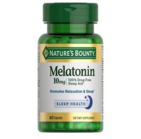 Natures Bounty 10mg Melatonin Sleep Aid 60ct
