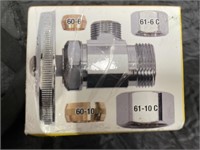 BRASS CRAFT MULTI TURN ANGLE VALVE 3PK RETAIL $90