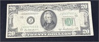 1950 B $20 Bill
