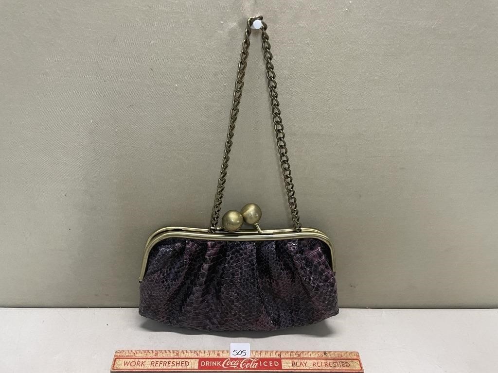 SPRING LADIES STRAPPED CLUTCH PURSE