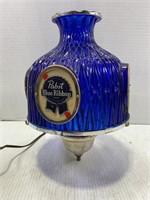 PABST BLUE RIBBON WALL MOUNT LIGHT UP BEER SIGN,