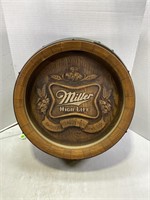 MILLER HIGH LIFE BARREL WALL MOUNT LIGHT UP