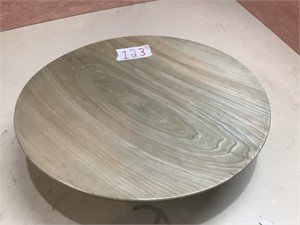 Dyed Green - White Elm Serving Plate from Douro