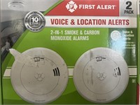 FIRST ALERT SMOKE AND CARBON MONOXIDE ALARMS