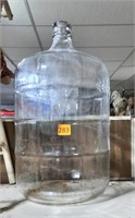 5 Gallon 20" Tall lear Glass Jug