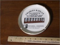Vintage Charles Kaplan Vending Machines Ashtray