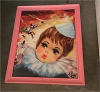 Vintage art and wall decor for kids