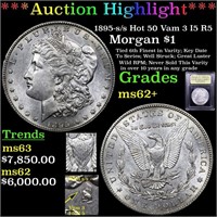 ***Auction Highlight*** 1895-s /s Hot 50 Vam 3 I5