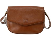 Burberry Brown Leather Shoulder Bag