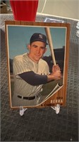 1962 Topps Baseball Yogi Berra New York Yankees