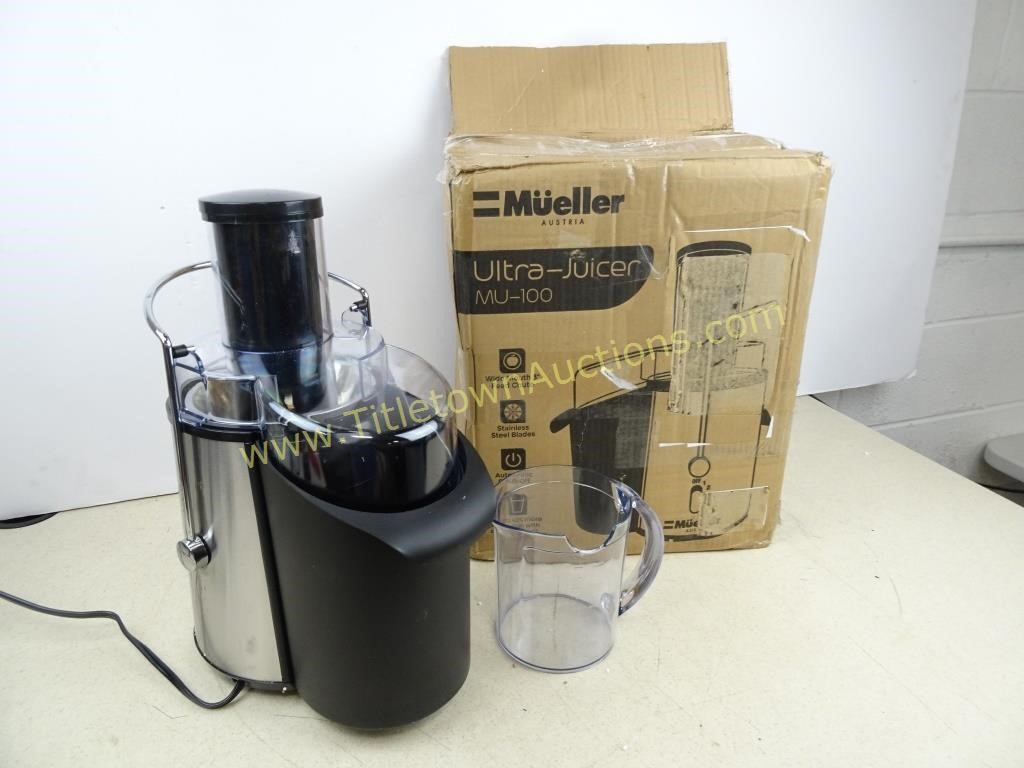 Sold at Auction: Mueller Ultra-Juicer MU-100