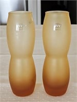 IVV Italy Frosted Glass Vases