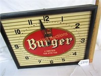 BURGER Clock