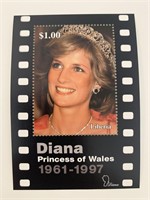 Liberia Diana Princess of Wales commemorative stam