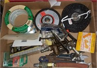 Tool Lot New Grinding Wheels Tape & More