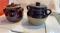 Hull and Monmouth bean pots