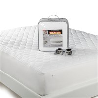 King size Quilted Heated Electric Mattress Pad $92