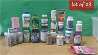 New LOT OF 20+ various food supplements by includi